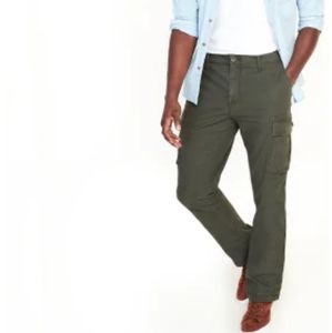 COPY - Olive green wide leg cargo pants